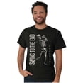 thumbnail image 3 of Funny Swing to the End Skeleton Golf Men's Graphic T Shirt Tees Brisco Brands S, 3 of 6