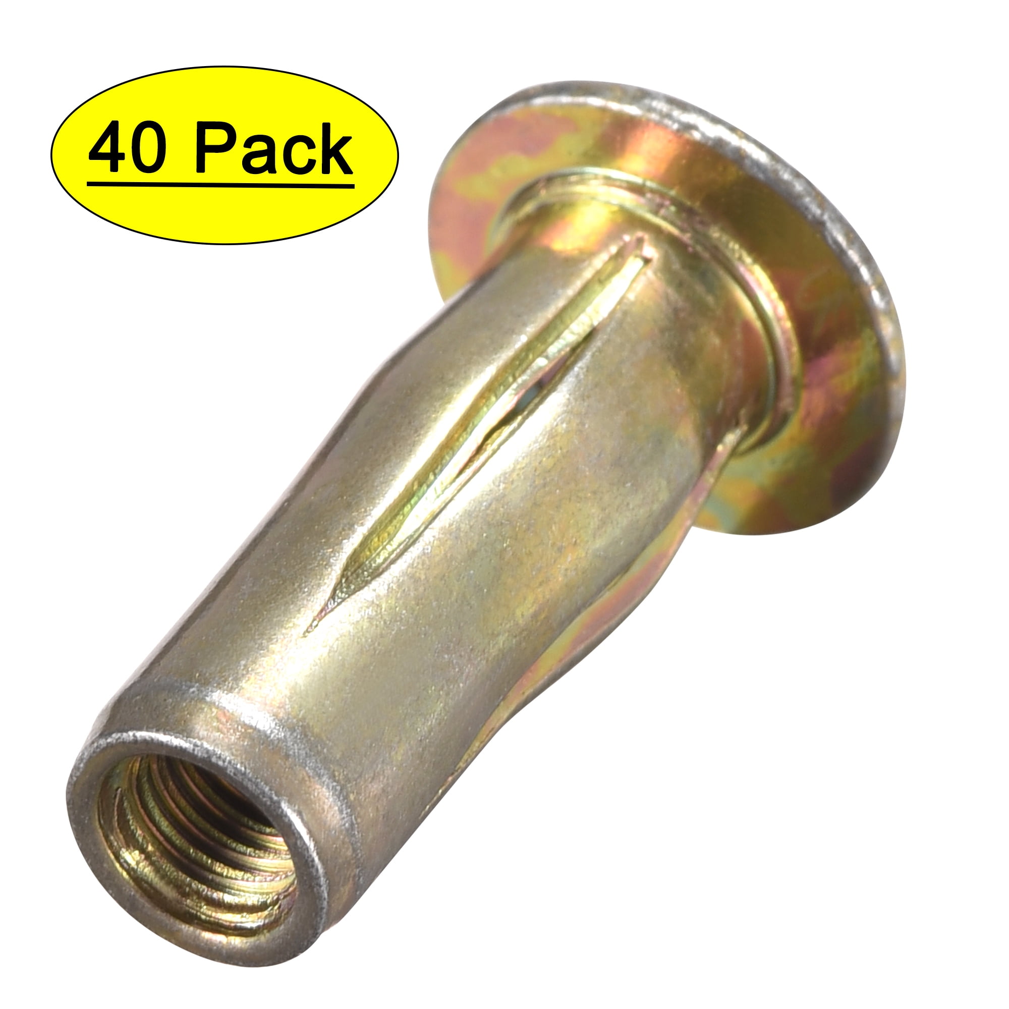 MultiGrip RivetNut, M5 PreBulbed Shank Carbon Steel ColorZinc