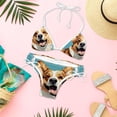 thumbnail image 6 of Corgi Dog Women's Detachable Sponge Adjustable Strap Bikini Set Swimsuit - Two-Pack for Beach Pool Party, 6 of 6