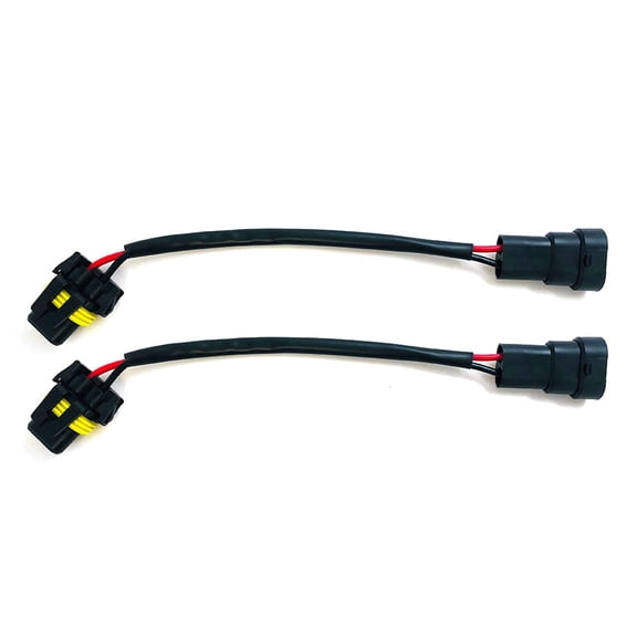 DAMA 9006 HB4 9" Extension Wire Connectors | Pack of 2