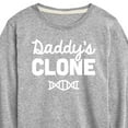 thumbnail image 3 of Instant Message - Daddy's Clone - Toddler & Youth Long Sleeve Graphic T-Shirt, 3 of 6