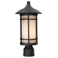 thumbnail image 1 of Z-Lite Woodland Outdoor Post Light in Oil Rubbed Bronze, 1 of 1