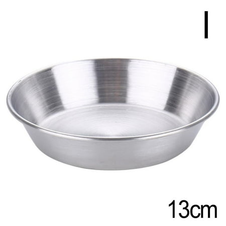 

Stainless Steel Seasoning Dish Sauce Plate Small Bowl Food Snack Dishs Round X8Z7