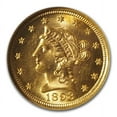 thumbnail image 2 of 1898 $2.50 Liberty Gold Quarter Eagle MS-64 NGC, 2 of 3