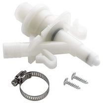 Halotronics Water Toilet Valve Replacement Kit for Sealand and Dometic Pedal-Flush RV Toilets