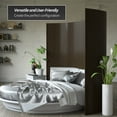 thumbnail image 4 of 7 ft. Tall Bamboo Wave Screen - Dark Mocha, 4 of 5
