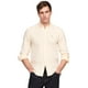 thumbnail image 1 of Camisa Tommy Hilfiger para hombre, manga larga, Oxford, a rayas, amarilla, 1 of 5