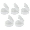 thumbnail image 1 of Contenedor para esponjas de maquillaje NikouMX 5 unidades estuche portátil diseño a prueba de polvo, 1 of 8