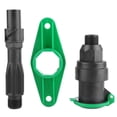 thumbnail image 1 of Válvula de agua de conexión rápida con rosca macho para riego con manguera de jardín, DN25, plástico de ingeniería, 1 of 8