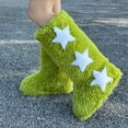 thumbnail image 6 of Miqool Snow Boots for Women Cute Furry Boots Winter Warm Knee High Flat Heel Boots, 6 of 9