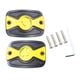 thumbnail image 2 of Tapa de depósito de líquido para cilindro de embrague de freno delantero de motocicleta, 2 uds., alto rendimiento, reemplazo directo para C400x C400GT Amarillo, 2 of 8
