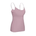 thumbnail image 4 of Harpily Basic Casual Camisole Tops for Women Breathable with Spaghetti Strap and Built in Bra for Yoga Daily Lounging, 4 of 4
