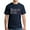 Navy Blue, variant on Reagan Bush 1984 Republican Presidential Election GOP T-Shirt Distressed Royal M