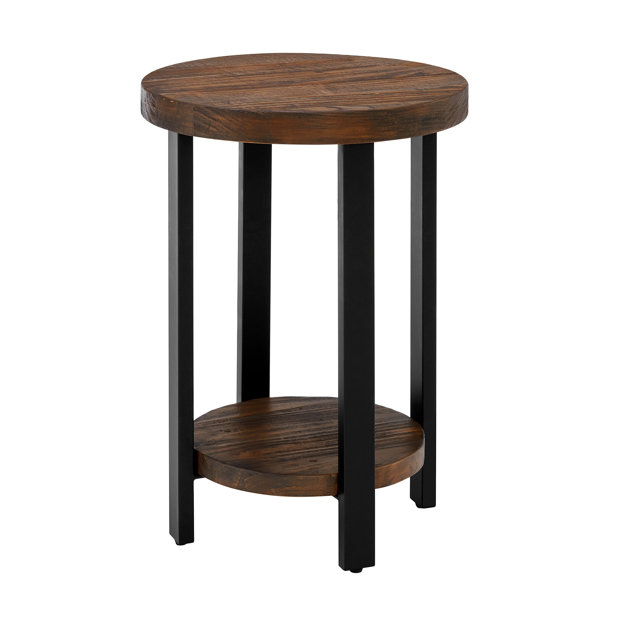 small round chairside table