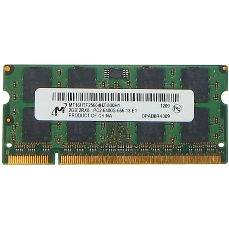 Micron 2GB PC2-6400S DDR2 SODIMM MT16HTF25664HZ-800H1