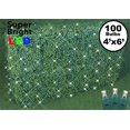 Novelty Lights Commercial Grade Christmas White LED Net Lights Holiday