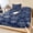 Navy, variant on King Size Fitted Sheet Set - Red Snowflake Christmas 3 Piece Bedding Sets 16" Deep Pocket Fitted Sheet with 2 Pillowcases, Xmas Snowflake Red Brushed Microfiber Hotel Luxury Bed Sheets
