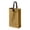 Earthy Yellow, variant on Single Bottle Wine Gift Bag Paper Packaging Carrier with Handle Upright Bottle Holder for Wine Bottle Storage and Presentation