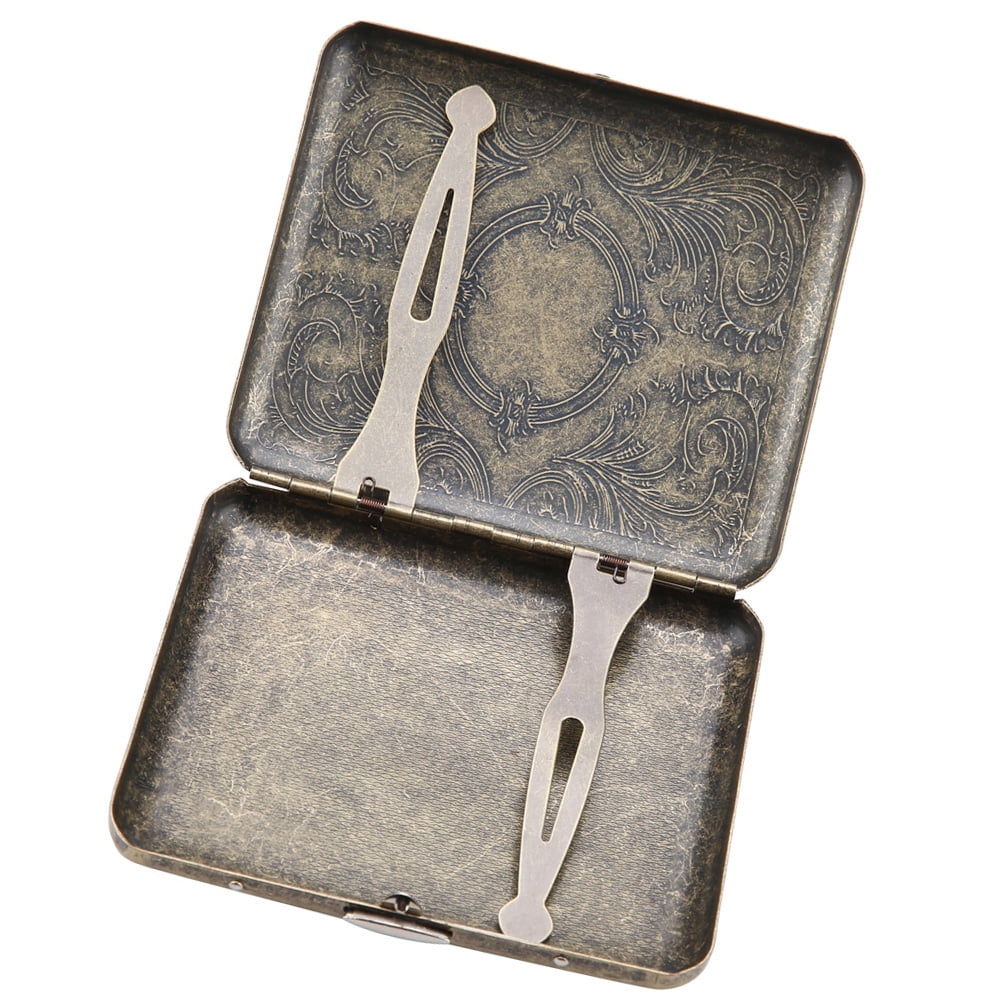 boitier a cigarette Etui ancien les bien au sec Etui cigarettes mtal ATOMIC