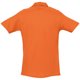 thumbnail image 3 of SOLS - Polo de manga corta liso para caballero/hombre 100% algodón de primera  Modelo Spring II - Verano/ Vacaciones (Naranja), 3 of 3