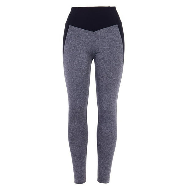 Workout Leggings for Women,Solid color high waist yoga pants,grey,S,Waist  Thin Lounge Trousers : : Fashion