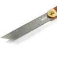 thumbnail image 3 of Bevel Squares, Carpenter Square Tool Steel Carpenter Tool Wooden Square Ruler Square Wooden Bevel Sliding Scribing Ruler for Craftsmen, Carpenter, Architect 230 mm, 3 of 5