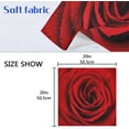 thumbnail image 7 of GZHJMY Valentine's Day Red Rose Cloth Napkins Set of 1, Reusable Washable Oversized Table Napkins for Family Wedding Dinner Party Home Decor, 20 Inch Decorative Washcloths, 7 of 7