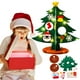 thumbnail image 3 of DIY Felts Christmas Tree, 9.5-inch Toddler Tree, Interactive Removable Ornaments, Kids Christmas Craft, Festive Home Decor, Foldable Design, Soft Wool Materials, for Bedroom Playroom, 3 of 8