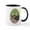 White/Black Inside, variant on CafePress - I AM An Easter Bunny! Mug - 11 oz Ceramic Mug - Novelty Coffee Tea Cup