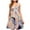 Blue, variant on Hyknon Sundresses for Women 2025 Casual Loose Plus-size Sleeveless Crew Neck Flowy Dresses Summer Fashion Boho Floral Printed A-line Midi Dresses