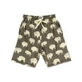 thumbnail image 3 of LazyOne Buffalo Men's Pajama Shorts – Funny Buffalo Cotton Pajama Shorts for Men, Mens Sleep Shorts with Pockets (M), 3 of 7