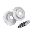 thumbnail image 2 of KarParts360 For Land Rover Range Rover 1995-2002 Brake Set Rear | Plain Rotor, 2 of 4