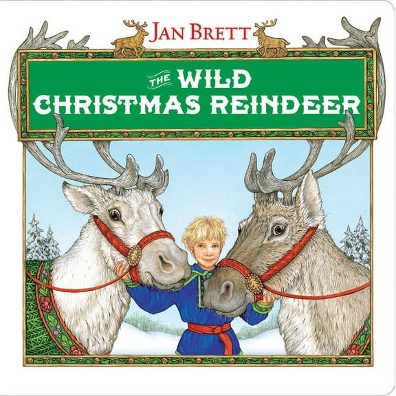 The Wild Christmas Reindeer (Board Book)