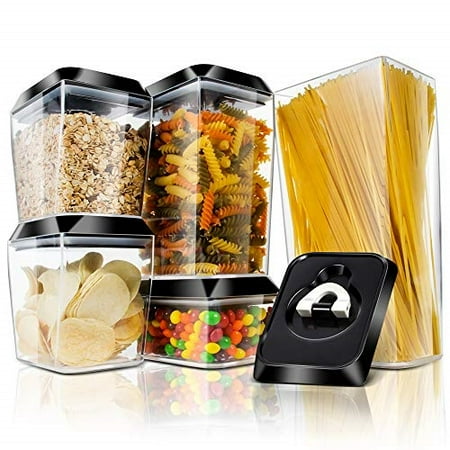 storage cereal lids dry containers kitchen airtight bpa pcs walmart material