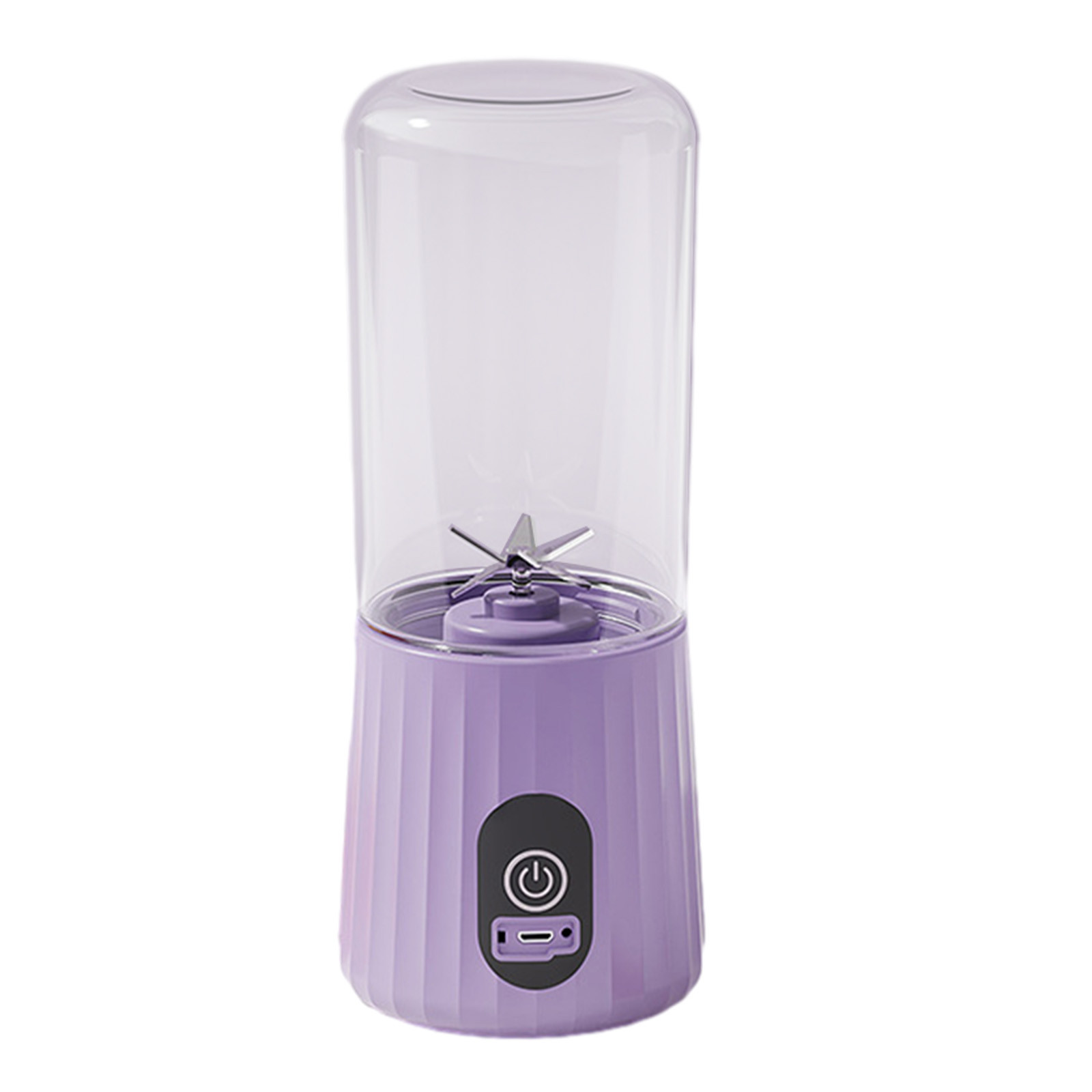 YOBOLK Home Essentials Kitchen Small Appliances Portable Blenders , Juicer For Shakes , Fruit Juicer USB Rechargeable With 6 Blades, Handheld Blenders For Sports Travel And Outdoors Clearance