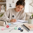 Soovim Numbered Pencil Toppers 1-50 Set C, Reusable Classroom Pencil ...
