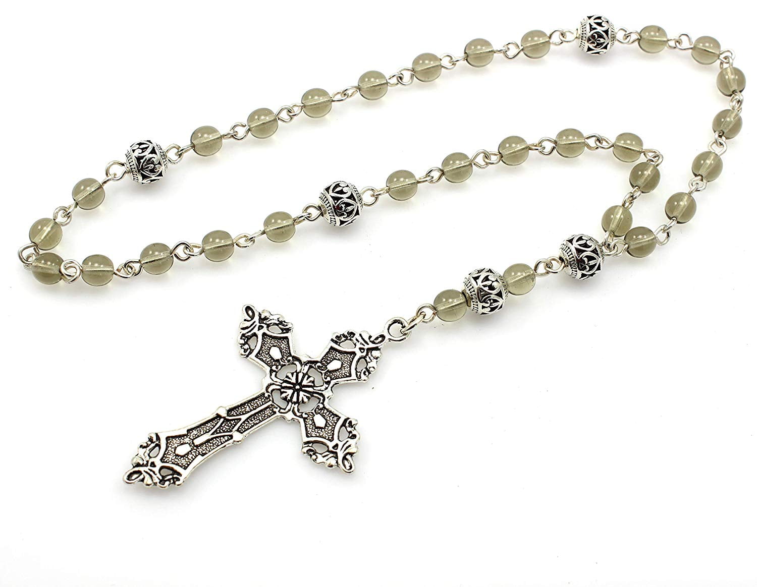 Brenda Elaine Jewelry - Anglican Prayer Beads/Rosary, Episcopal Cross