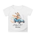 thumbnail image 7 of Boys Cartoon Numbers T Shirt Short Sleeve Crew Neck Light Breathable Summer Top Soft White 3 Years-4 Years, 7 of 7