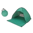 thumbnail image 3 of Tente de Plage, Tente Portable, UPF 50, Protection Solaire de Plage Vert Foncé, 3 of 8