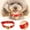 B, variant on Pet Clothes Collar Shaped Pattern Design for Cats Ideal for Festivals and Everyday Use