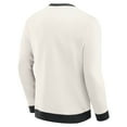 thumbnail image 3 of Men's Darius Rucker Collection by Fanatics  Cream Las Vegas Raiders Colorblock Pullover Sweatshirt, 3 of 6