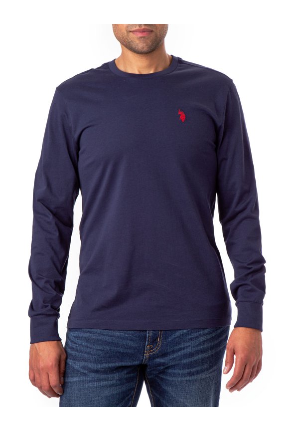 Men's Long Sleeve Solid T-Shirt