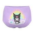 thumbnail image 5 of Kuromi And My Melody Girls' Breathable Underwear Comfort Panties Briefs, 5 of 7