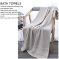 thumbnail image 4 of Toalla de baño 1 toalla de manos, juego absorbente y de secado rápido, toallas de baño de algodón puro para adultos 70x140cm, 4 of 5