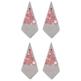 thumbnail image 3 of Saro Lifestyle Peppermint Christmas Tree Table Napkin (Set of 4), 3 of 4