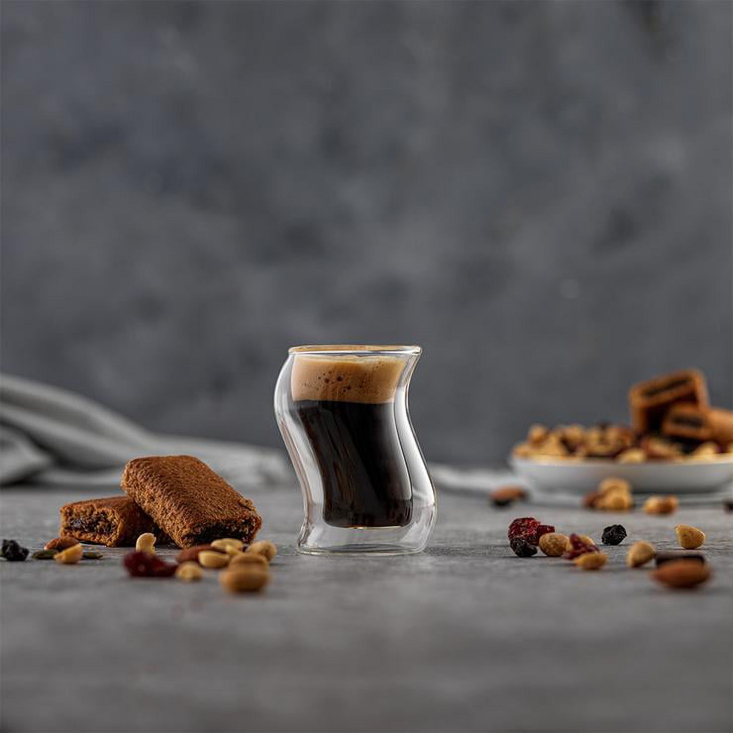 Pivot Double Wall Espresso Shot Glasses - 2 oz - Set of 4