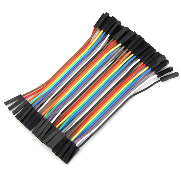40/120/200/400pcs 10cm Female To Female Jumper Cable Dupont Wire