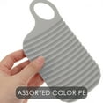 thumbnail image 6 of NICEXMAS Travel Mini Washboard Laundry 4Pcs Grey 18.7x9.5x0.2Inch Portable, 6 of 8