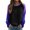 Black, variant on Vedolay Hoodies Women Womens Casual Striped Sweatshirt Oversized Long Sleeve Pullover Tops with Pockets,Sky Blue L