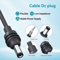thumbnail image 2 of Adaptador de Batería Mini para Batería para de 20 V. Cable de Alimentación de CC Mini para con 3 Fusibles., 2 of 5